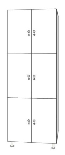 Шкаф для одежды BiG Triplex 2 фото 4