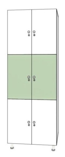 Шкаф для одежды BiG Triplex 2 фото 8