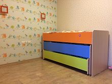 Кровать трехъярусная выкатная BiG Simple