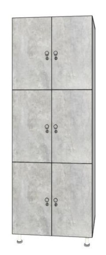 Шкаф для одежды BiG Triplex 2