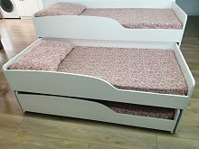 Кровать трехъярусная выкатная Wave